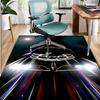 Knight Rider Pattern Rug, Indoor/Outdoor Mat, for Picnic, Gameroom, Bedroom, Office, Living Room, Home Decor Carpet, Birthday Gift