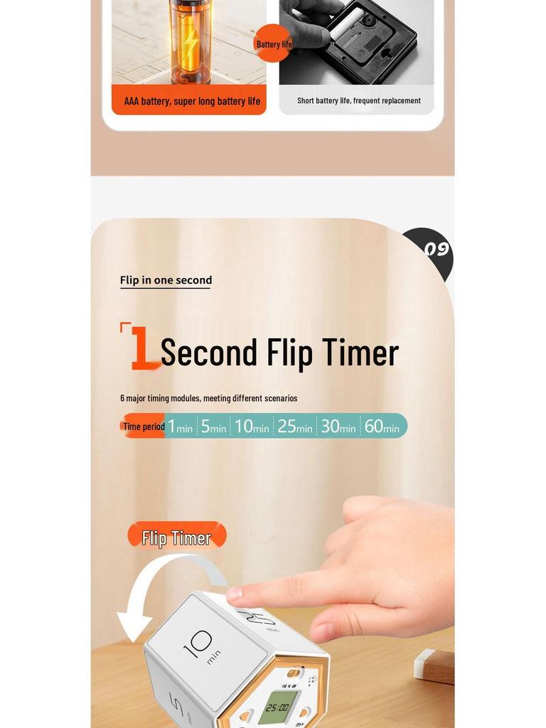 2025 Student Timer: Self-Discipline Alarm Clock & Hourglass for Children's Time Management and Learning Focus