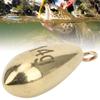 10PCS Alloy Copper Gold Portable Rotation Fishing Weights Sinkers Fish Tackle Accessory14g