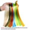 1Pack High Light Fluoro Fiber Fly Tying Material Ultra Fine Flashabou Tinsel For Streamer Bass Trout Sea Fishing Lures Baits