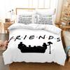 3D Printed Friends Bedding Set Duvet Cover With Pillowcase Twin Full Queen King Bedclothes Bed Linen