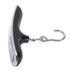 Luggage Scale Backlit LCD Display 50KG Hand Hanging Portable Travel Scale for Weight Measuring Black Hook Style Battery