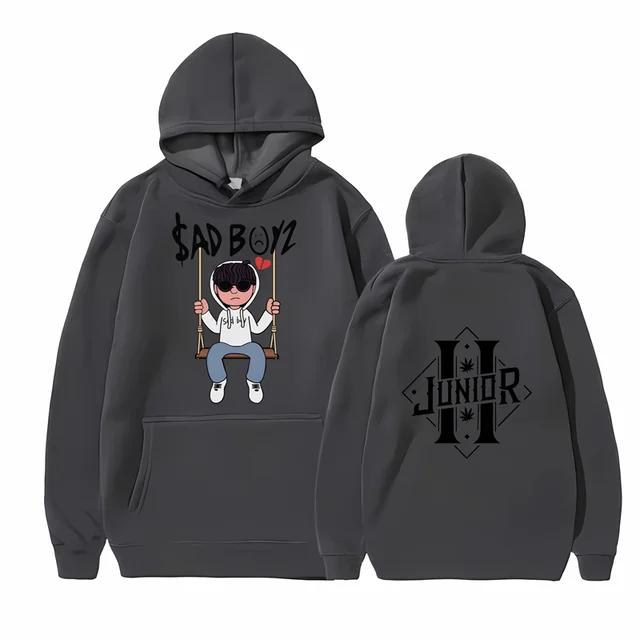 Sad Boyz Junior Hoodie Autumn Winter Men's Cotton Pullover Hoodie Warm Oversize Loose Long Male High Street Harajuku Hoodies2024
