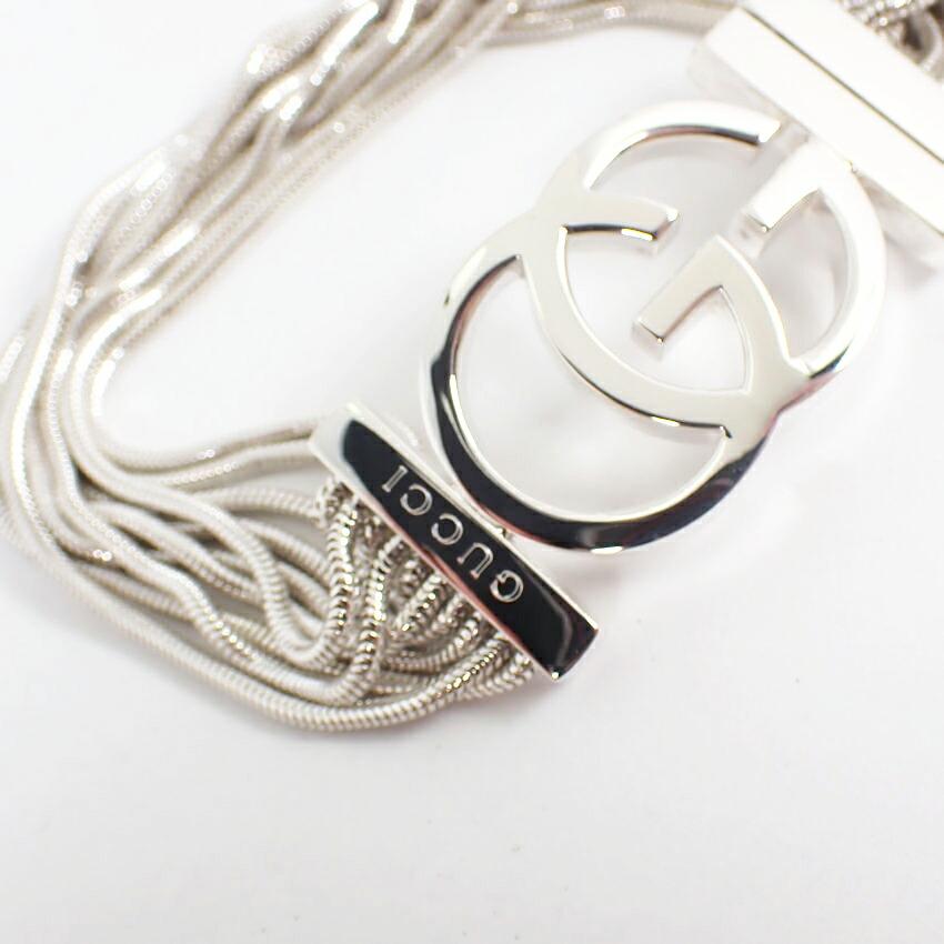 [Pre-owned] GUCCI 925 Interlocking G Bracelet/j60-1