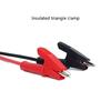 Flexible PVC Wire Banana Plug To Alligators Clip Test Lead for Researcher