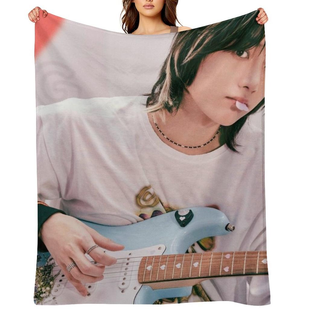 beomgyu Throw Blanket Softest Camping Decorative Beds Blankets For Baby Blankets