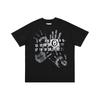 Maison Margiela Digital Print Cotton T-shirt M405 Black
