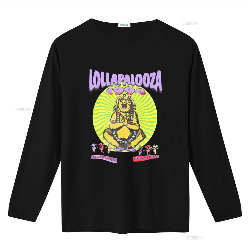 Vintage 1994 Lollapalooza Tour T Shirt vintage Washed graphic Stretched Stylish Soft Casual Comfortable streetwear Breathable