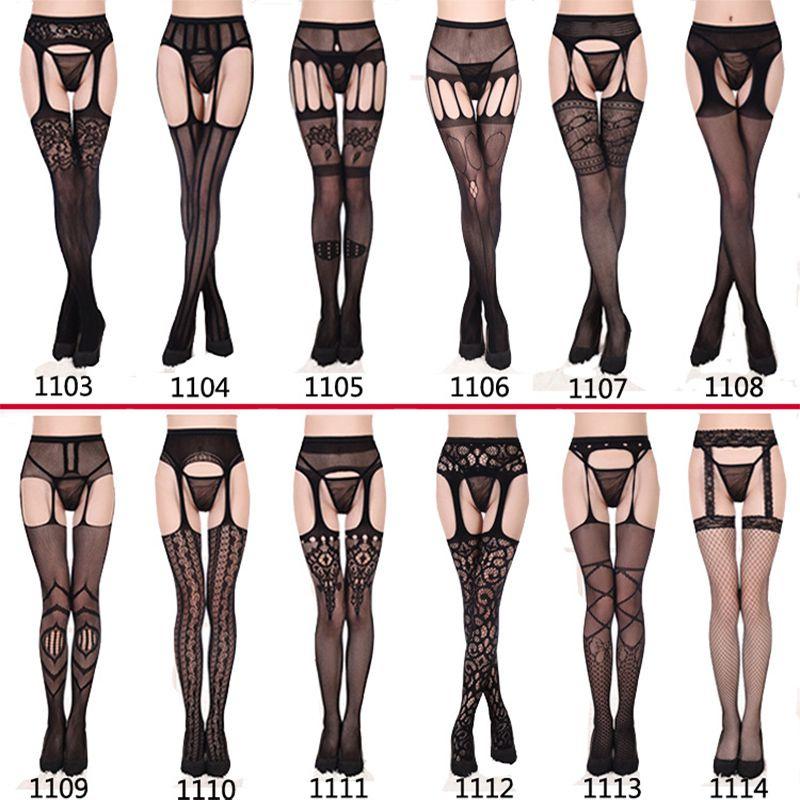 Lingerie Sexy Women Stocking Fishnet Lace Pantyhose Tights Clothes Underwear
