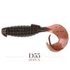 Bait Soft 77mm Meredith Flapper 6g 10pcs Offset Hook Guide Turbulence Tail Pike Perch Jxc08