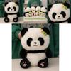 Mahjong Panda Plush Toy Soft Cute Animal Stuffed Doll For Kid And Gift Giving