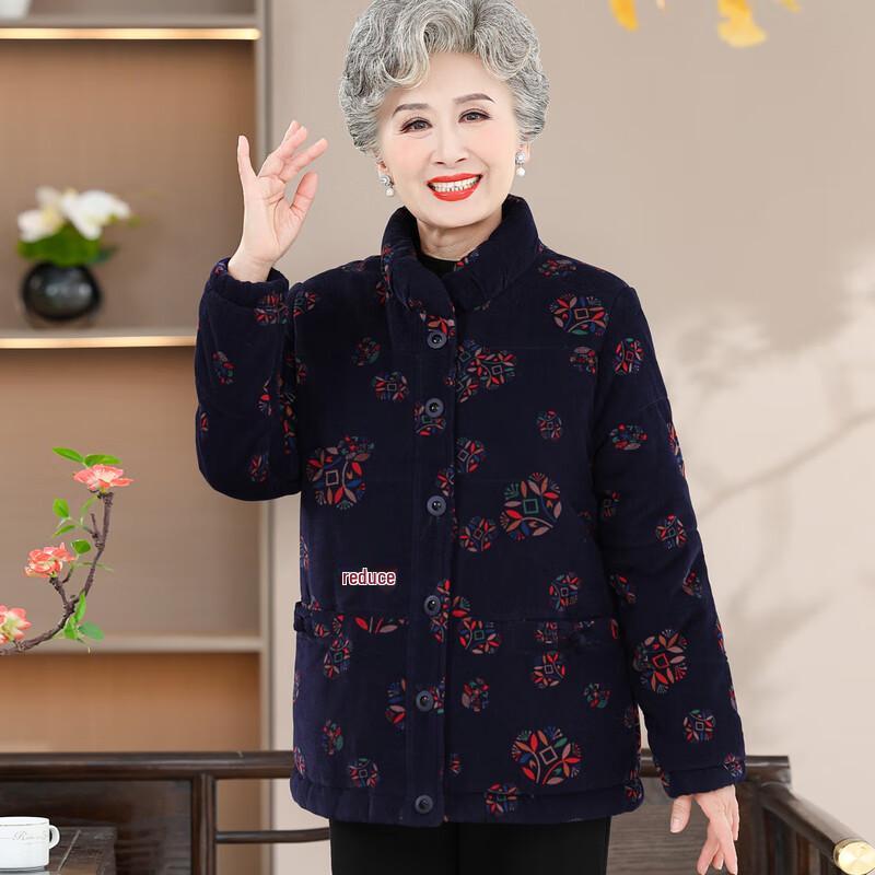 Yonghua Elderly Women's Warm Winter Cotton Jacket