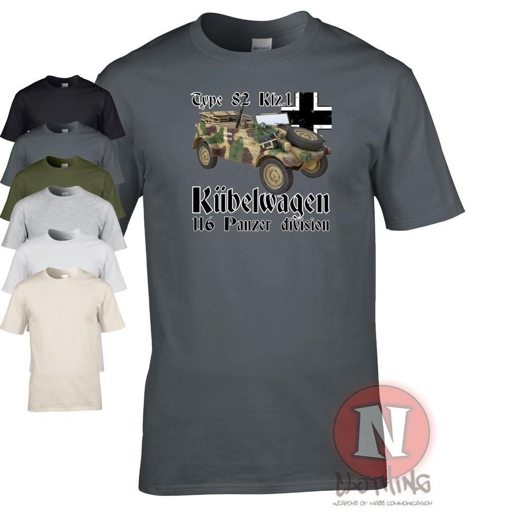 Kubelwagen Type 82 T-shirt WW2 German Military Armour World Kübelwagen