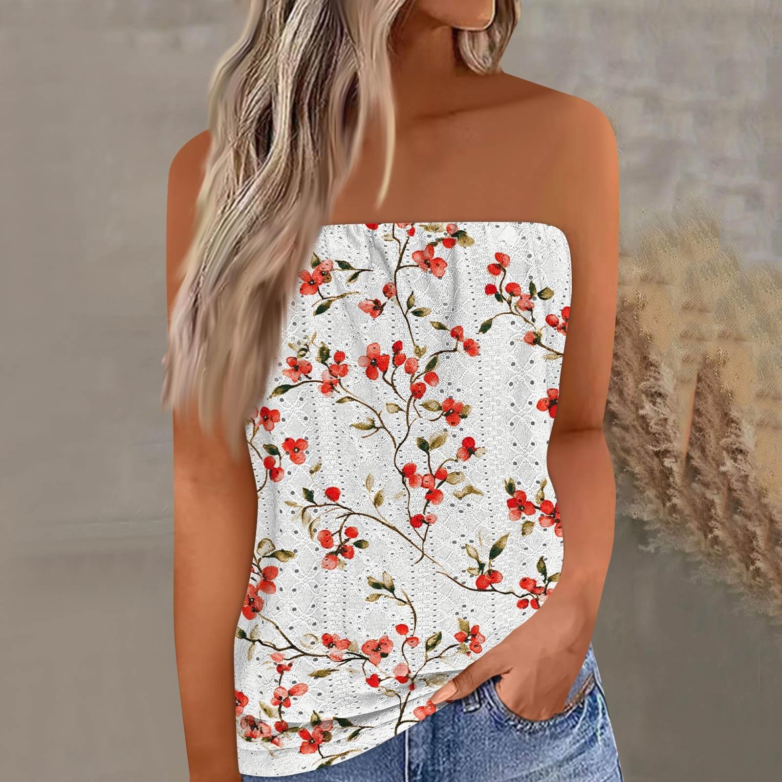 

Укороченные топы для женщин, сексуальные летние майки-трубы без рукавов с принтом, майка-рубашка, жилет M