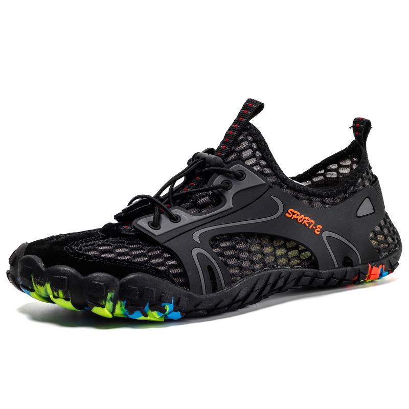 Unisex Breathable Lightweight Water Shoes for Outdoor Wading Fitness, Non-Slip Shock Absorption