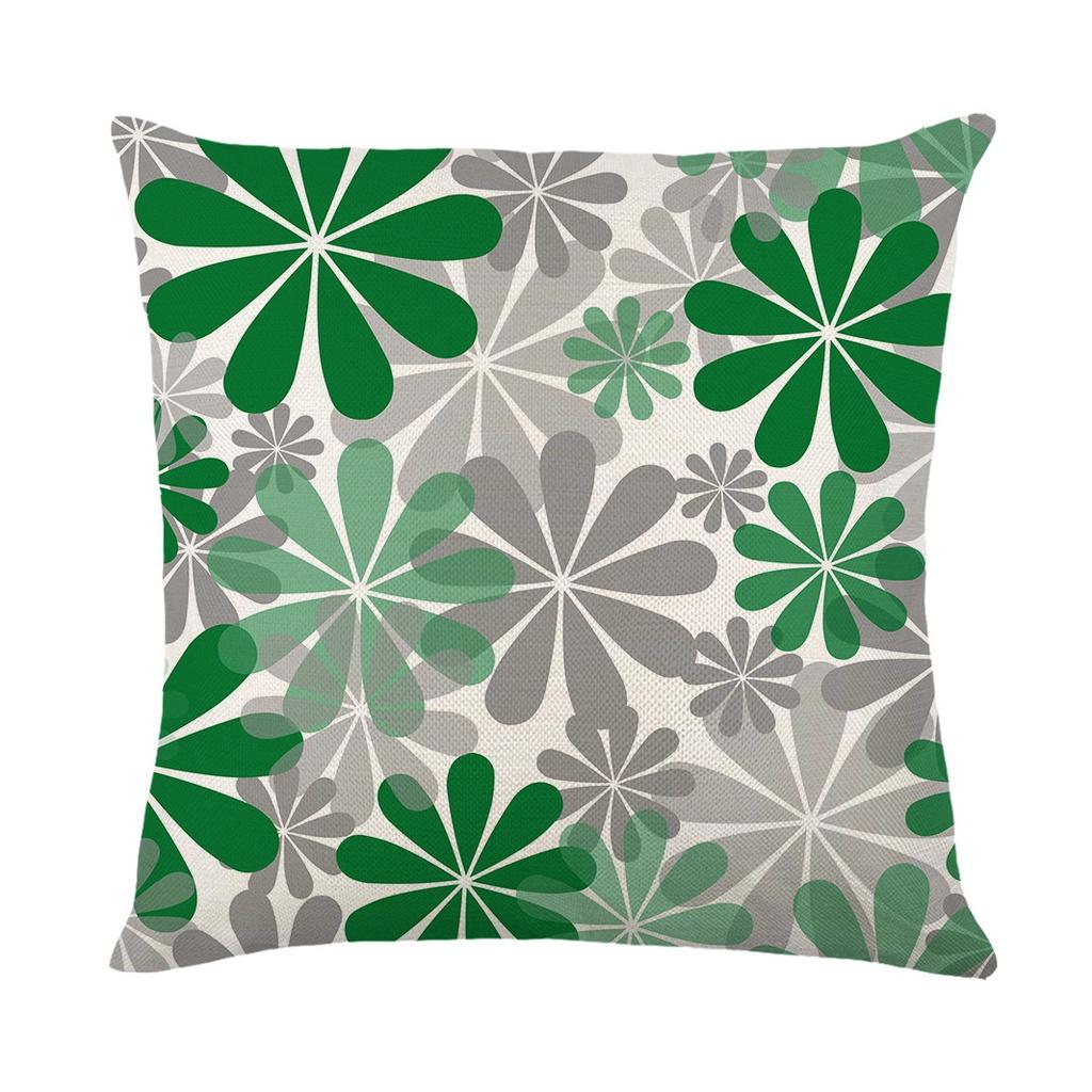 Elegant Waterproof Flower Printed Cushion Cover With Oilproof And Dustproof Features For Stylish Home Decor