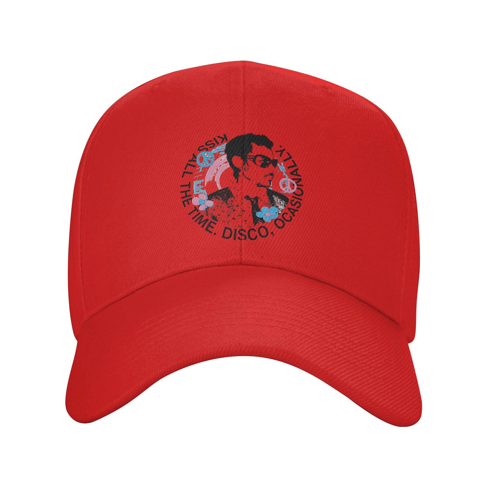 Harry Style Kiss All The Time Disco Occasionally Love On Tour Baseball Cap Summer Hip Hop Hats Fashion Outdoor Baseball Caps One Size