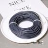 3MM Colored Leather Cord for DIY Jewelry: Round Leather Strip for Bracelet and Necklace Crafting