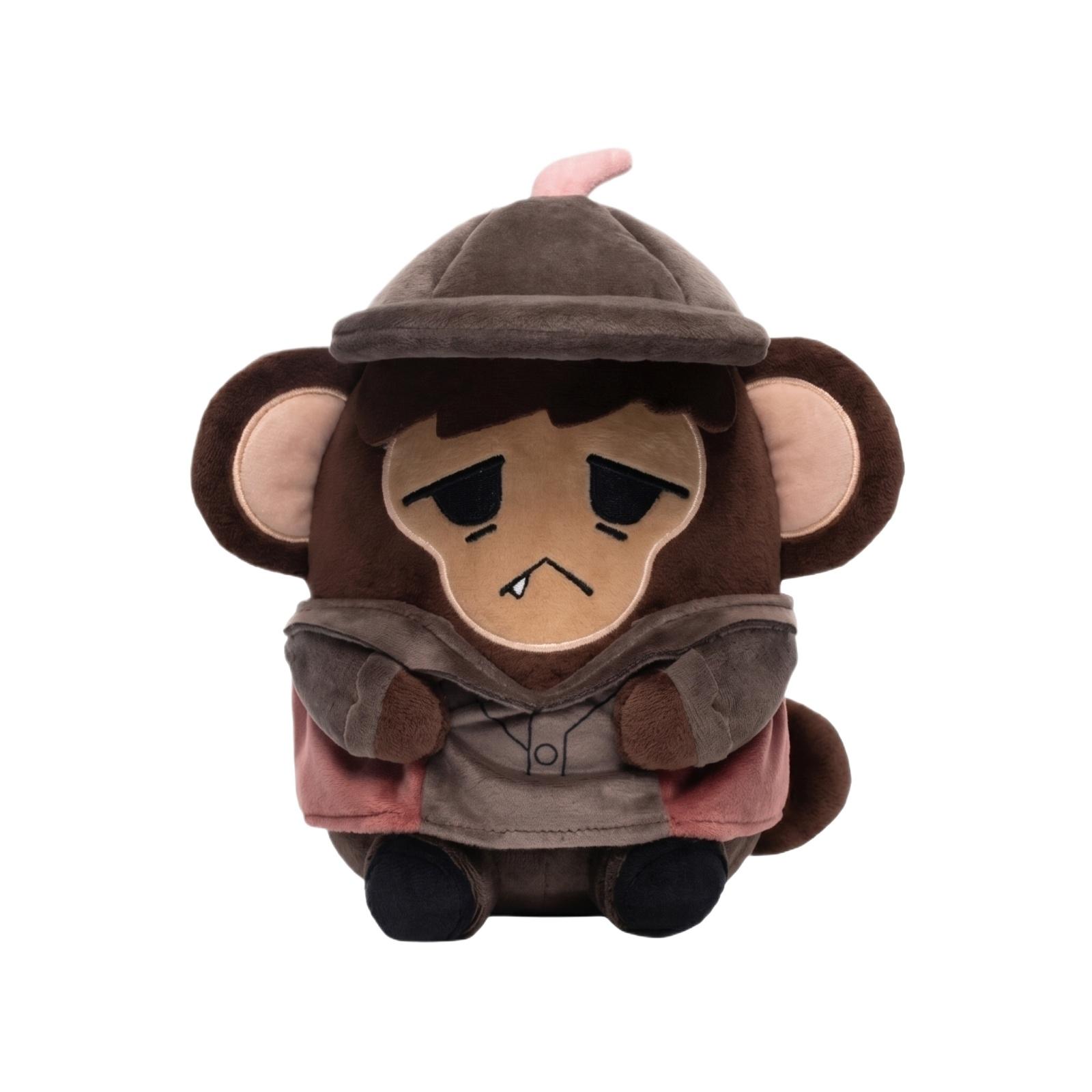 

Plush Monkey Stuffed Animal Soft Toy with Tag High Quality Material Suitable for All Ages Collectible Gift or Home Decoration One Size коричневый
