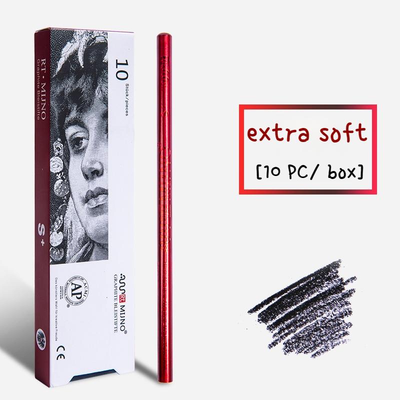

10pcs/Box Wooden Sketch Pencil Soft Medium Hard Lead Pencil Artist Matt Graphite Pencils for Painting School Writing Stationery