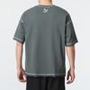 Puma Letter Print Outdoor Sports Breathable Casual Round Neck Short Sleeve T-Shirt Unisex Tops Gray-Green 626857-80