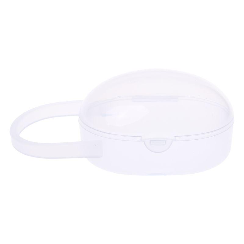 Baby Nipple Container Box Pacifier Case Organizer Transparent Newborn Travel Carrier Nipples Holder