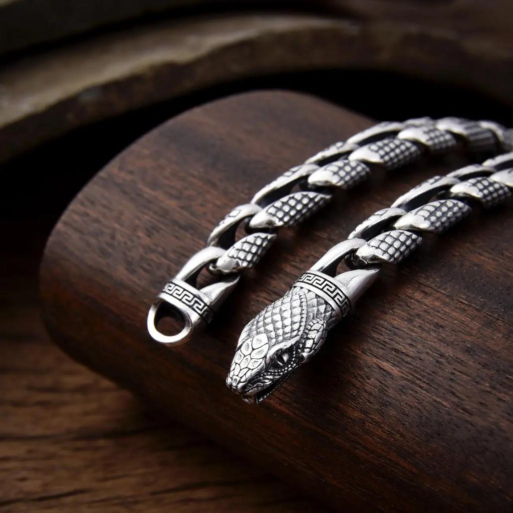 Nowa bransoletka Python dla mężczyzn, Bezpieczna, Seiko, Trend Retro