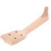 Wooden Color Ukulele Fretboard 21in 23in Ukulele Replacement Neck Ukulele Neck Set  Concert Ukulele