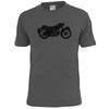 Mens Vecolette Vintage Motorcycle Blueprint T Shirt
