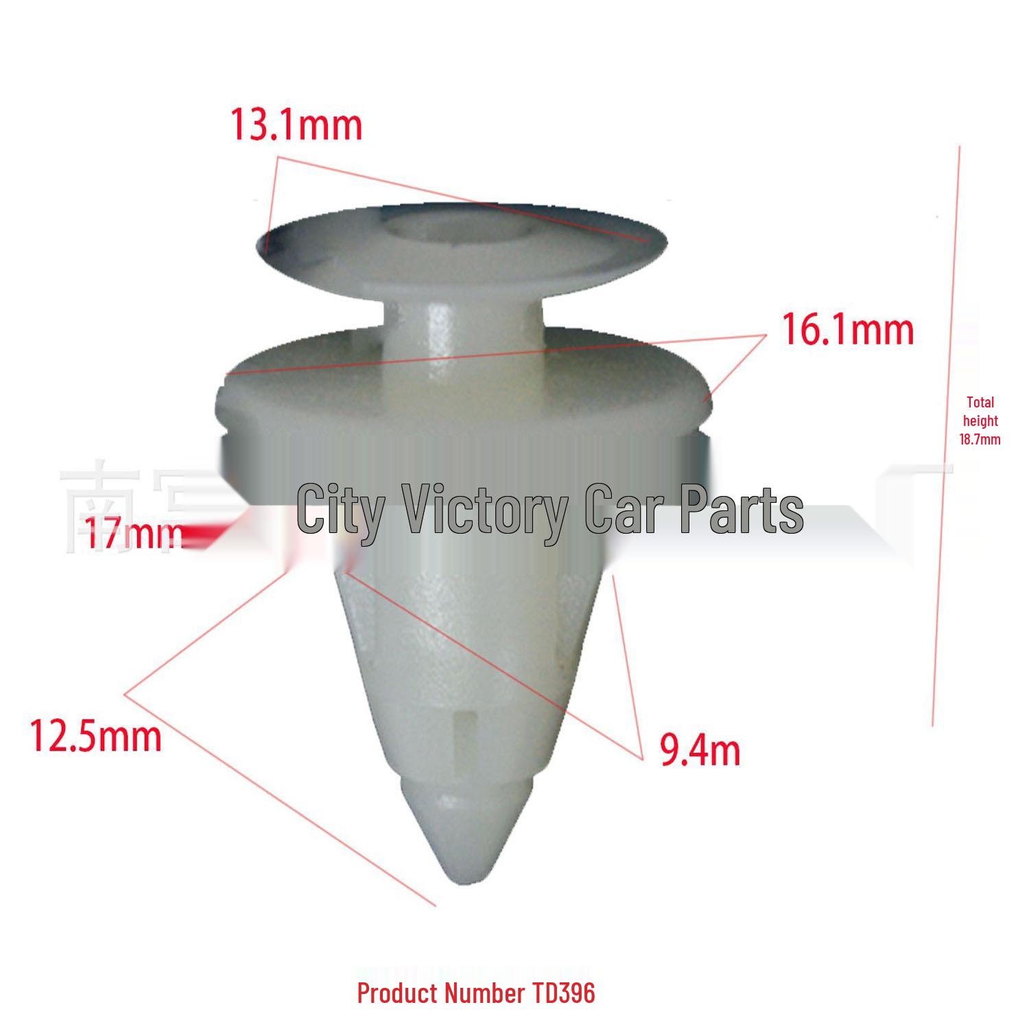 

Infiniti QX4 Trunk Trim Panel Universal Nylon Clip Accessory 10000