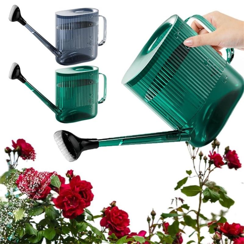 1.8L Capacity Watering Can for Plant Watering Can for Indoor Outdoor Gardening Watering Pot with Ergonomic Handle