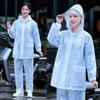 Set Impermeabile e Pantaloni da Pioggia Donna Impermeabile per Auto Elettrica Separato Superiore e Inferiore Lungo Uomo Separazione Auto Monopezzo Intero Prevenzione Temporali