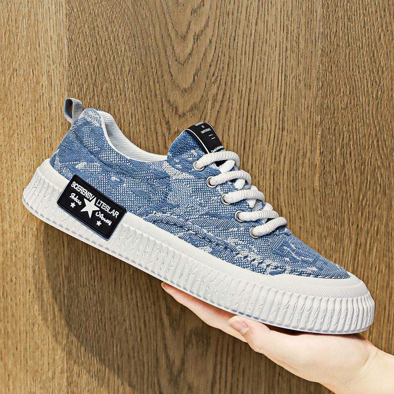 Модная дышащая повседневная парусиновая обувь для подростков — фото 5