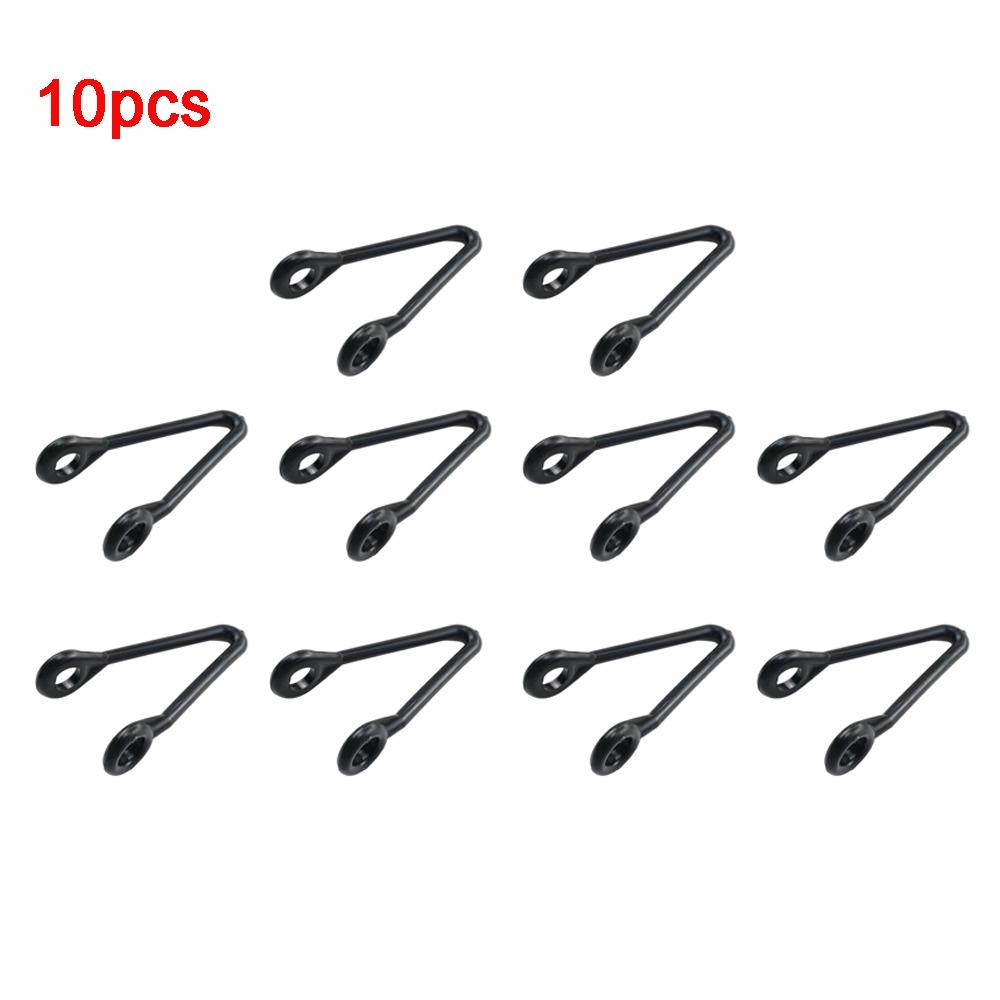 10/20pcs Plastic Misting System Connector Flexible Loop V Shaped Hanging Clip Holder Two Holes Design High Pressure Fog Machine