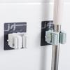 Traceless Suction Cup Mop Hanger, Bathroom Non-Punching Mop Rack, Mop Clip, Bathroom Clip Hanger