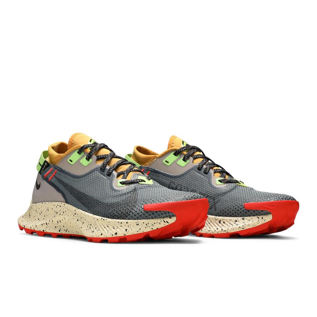 Nike Womens Pegasus Trail 2 GTX 'Smoke Grey Bucktan' (women's Sizes) Smoke Grey / Bucktan / College Grey / Black Running Shoes CU2018 002