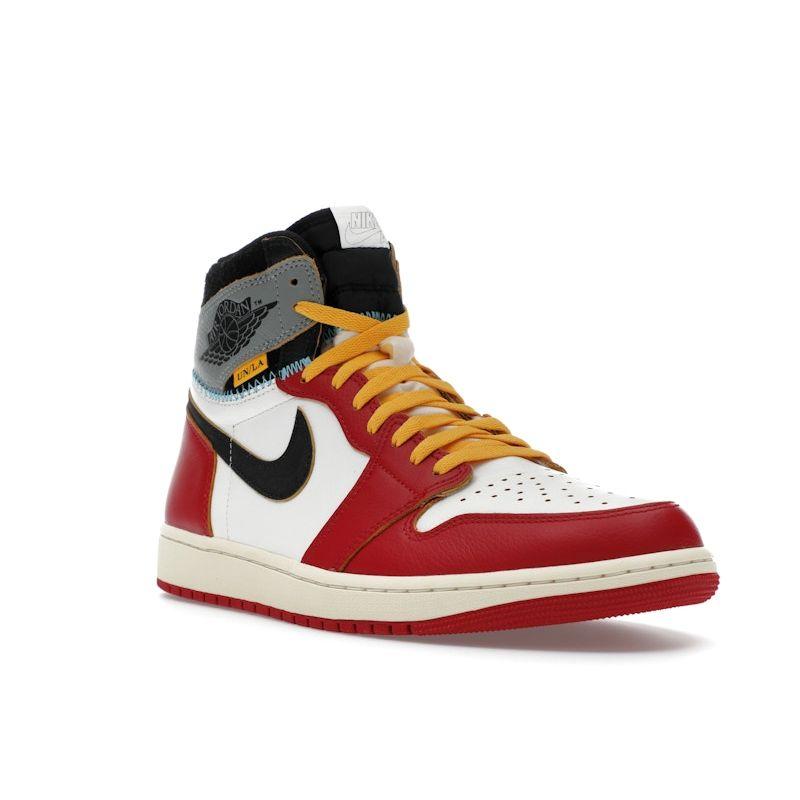 Union LA X Air Jordan 1 Retro High OG SP Chicago Shadow Unisex Sneakers Red Varsity-Red Black HV8563-600