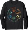 Save Bees Rescue Animals Recycle Plastic Earth Day Long Sleeve T-Shirt
