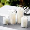 Minimalist High Borosilicate Glass Candle Cup – Heat-Resistant Aromatherapy Holder