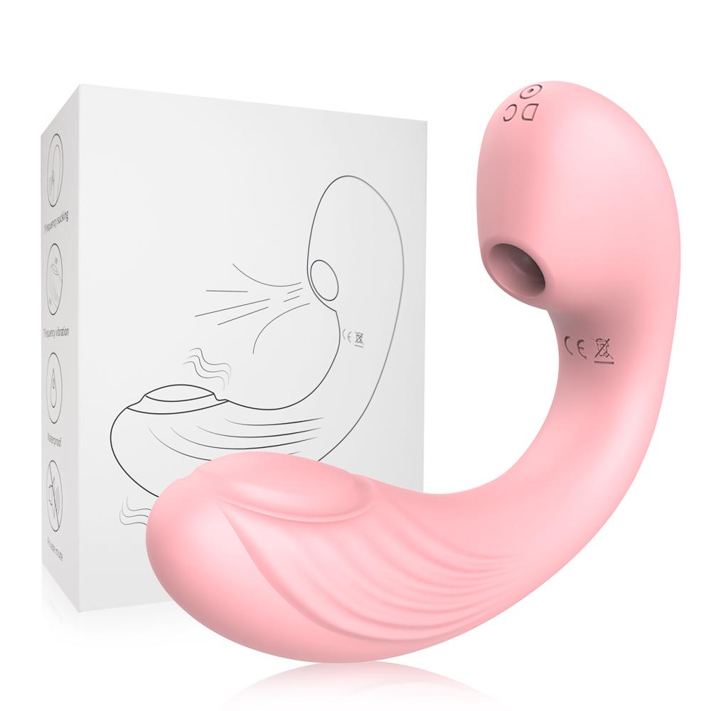 Wearable Clitoral Sucker Slapping Vibrator Female Masturbator G-Spot Anal Stimulator Electric Massager Adult Sex Toy For Women