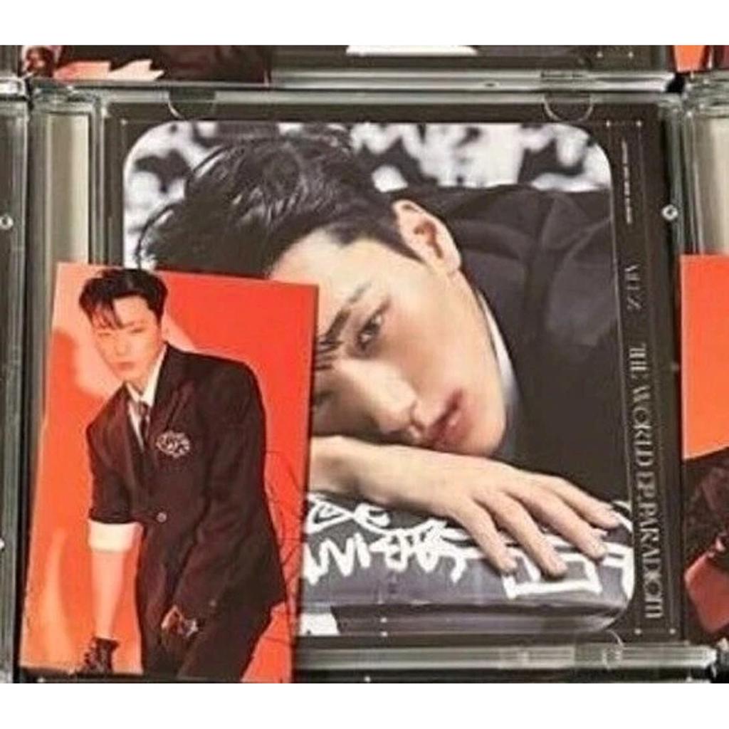 ATEEZ THE WORLD EP . PARADIGM SOLO ver CD + OFFIZIELLES FOTOKARTEN-SET VON TOWER RECORDS