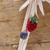 SOCKS APPEAL NAT Hair Clip Strawberry Cat Red
