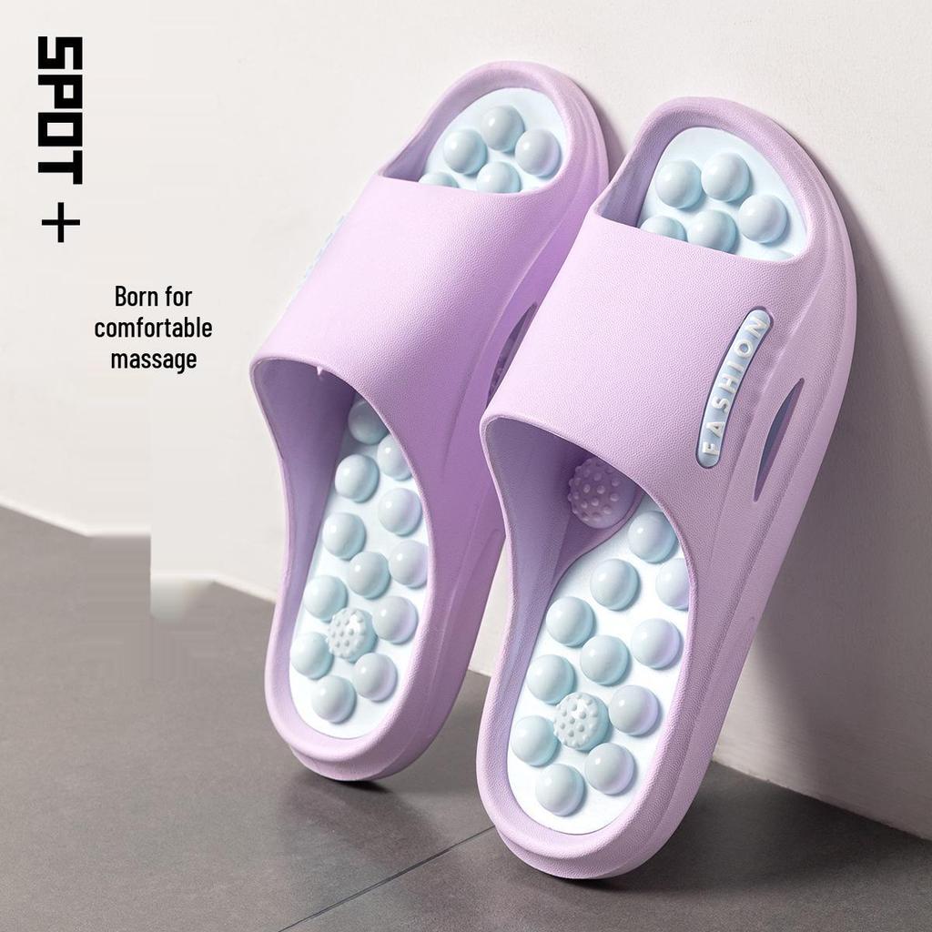 Unisex Non-Slip Acupressure Massage Slippers for Home and Shower
