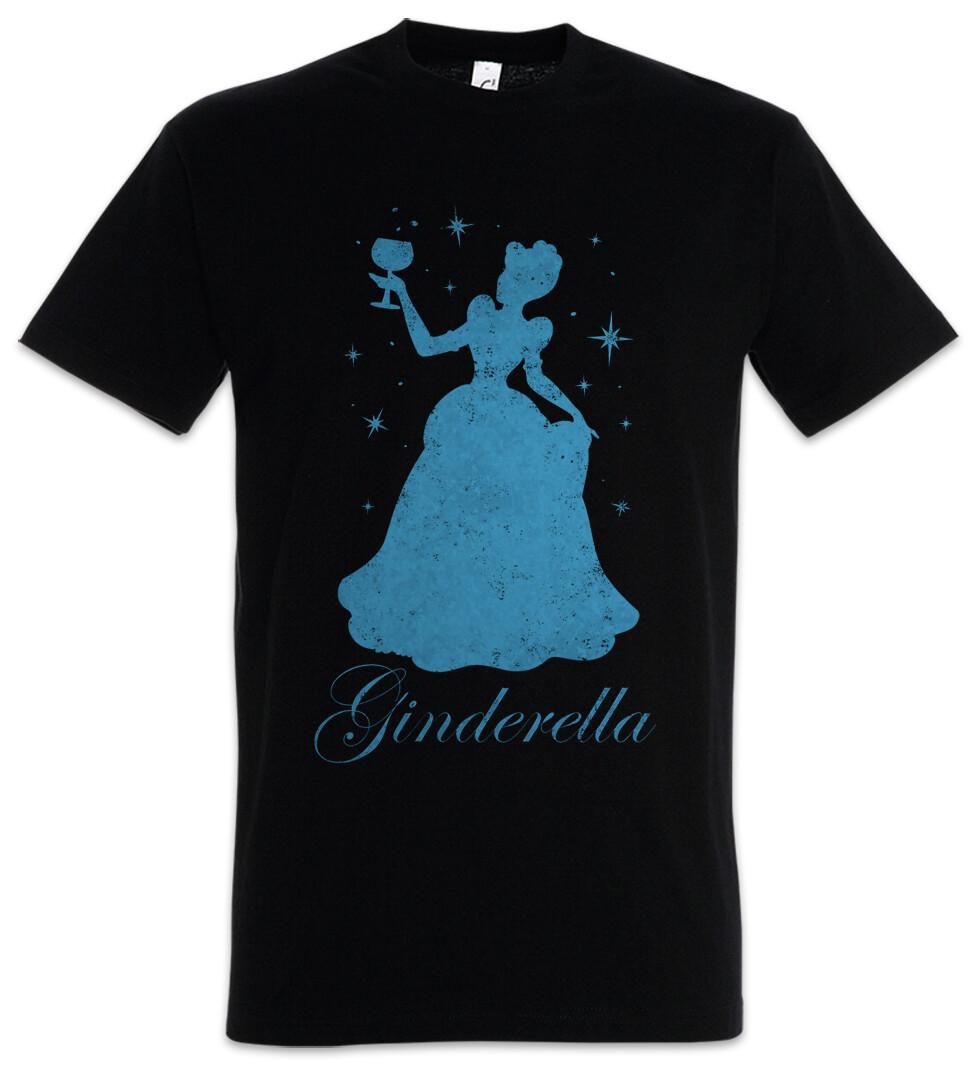 Ginderella T-Shirt Alcohol Gin Drunk Wasted Intoxicated Party Hangover drunken L
