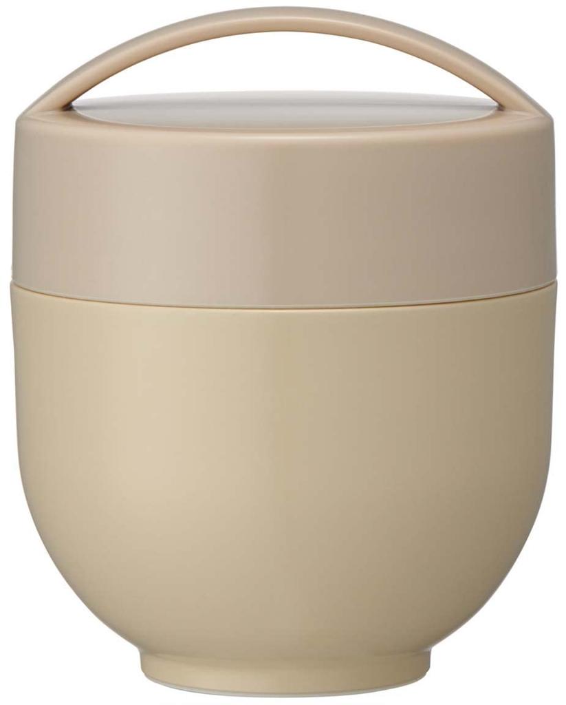 Skater Insulated Lunch Dull 540ml Box, Bowl-Shaped, Gray, (LDNC6AG)