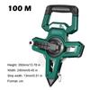 30/50/100 M Tape Measure Pluggable Into the Ground Portable Measuring Ruler Land Measurement Tools for Construction  Decoration