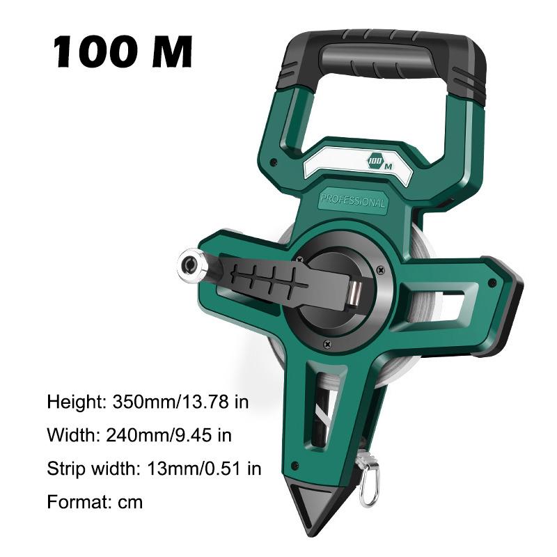 30/50/100 M Tape Measure Pluggable Into the Ground Portable Measuring Ruler Land Measurement Tools for Construction  Decoration