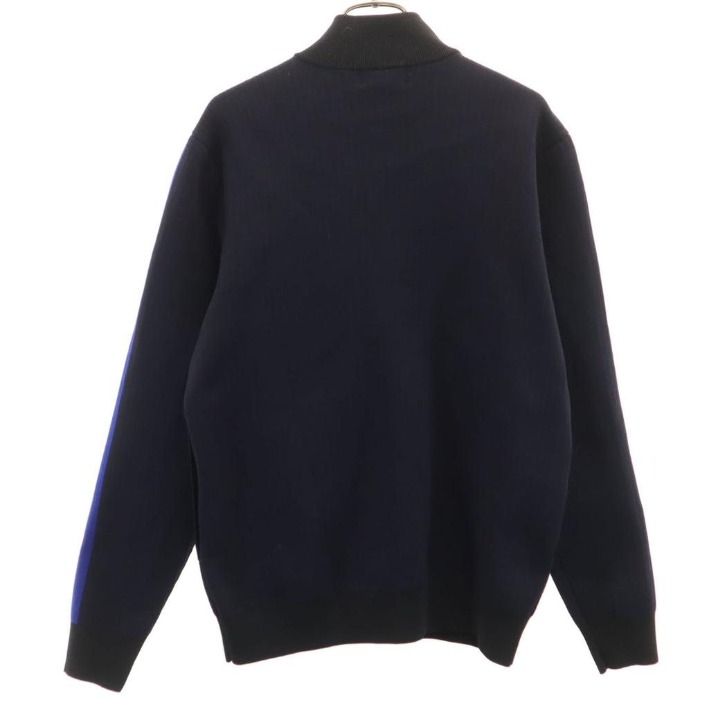 Schönheitsprodukte LANVIN SPORT Gestreifte Trainingsjacke 40 Marineblau Herren Gebraucht