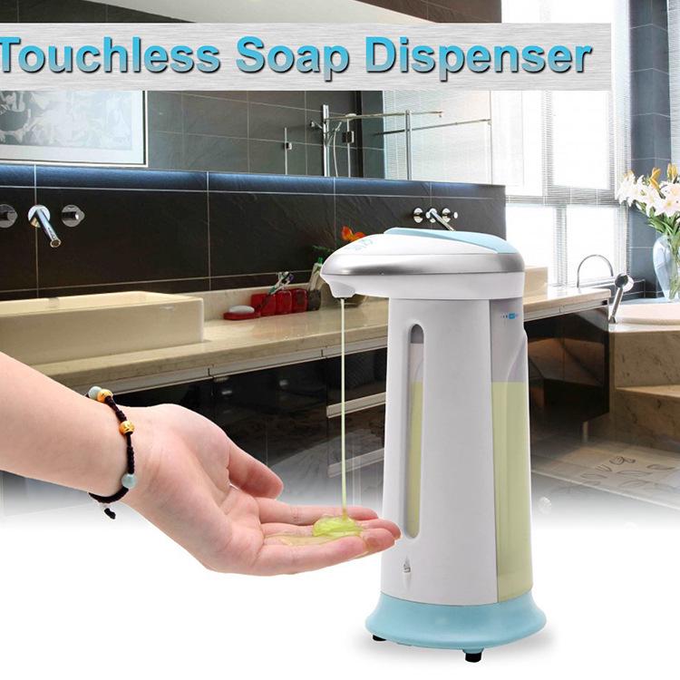 Smart Contactless Induction Hand Sanitizer Dispenser for Gel - Desktop Kitchen & Kids Use
