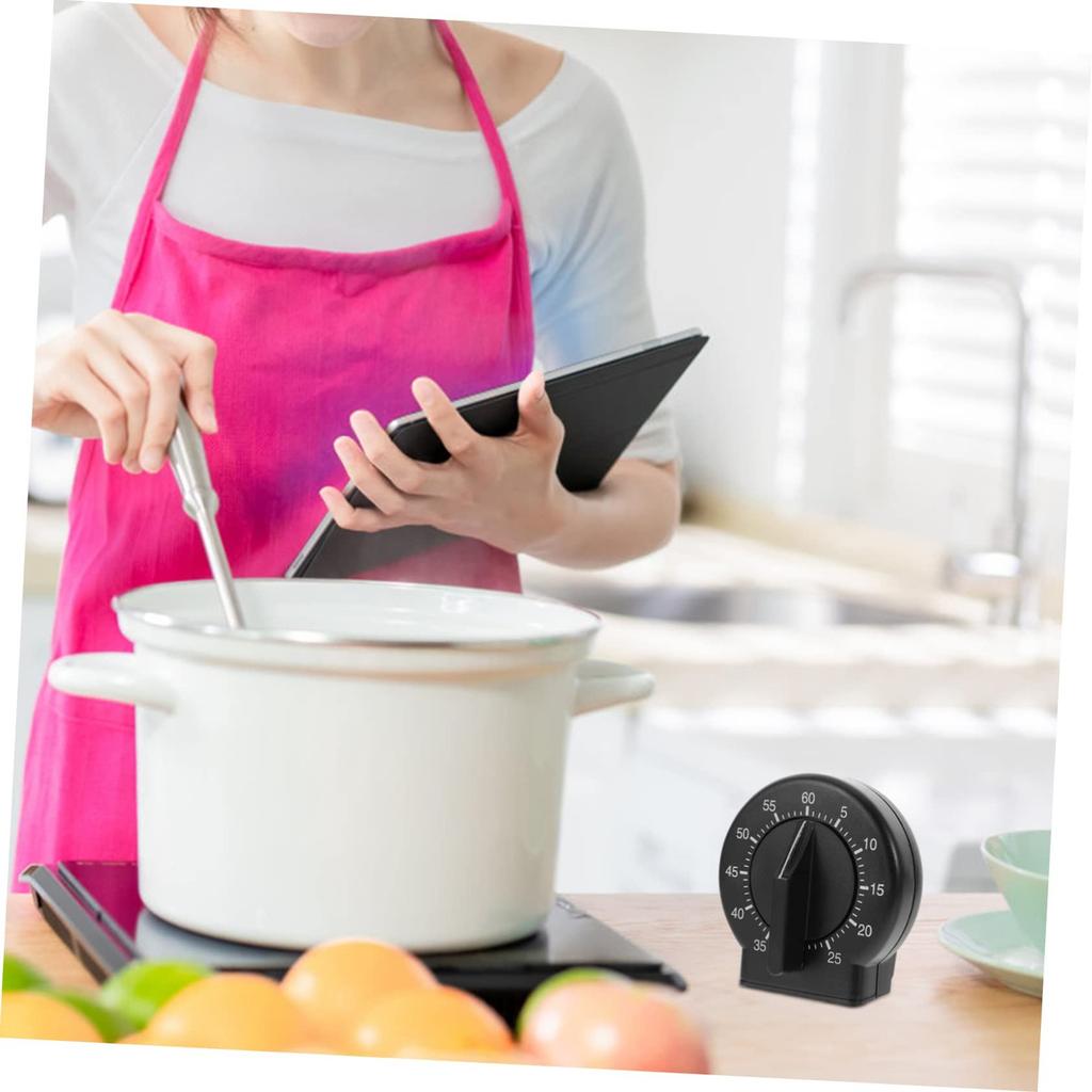 No Battery Required Timer Loud Sound Plastic Versatile 60 Minute Cooking Timer Kitchen Supplies